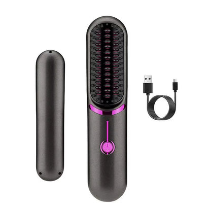 Portable Straightening Brush 