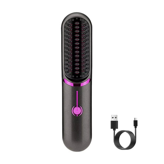 Portable Straightening Brush 