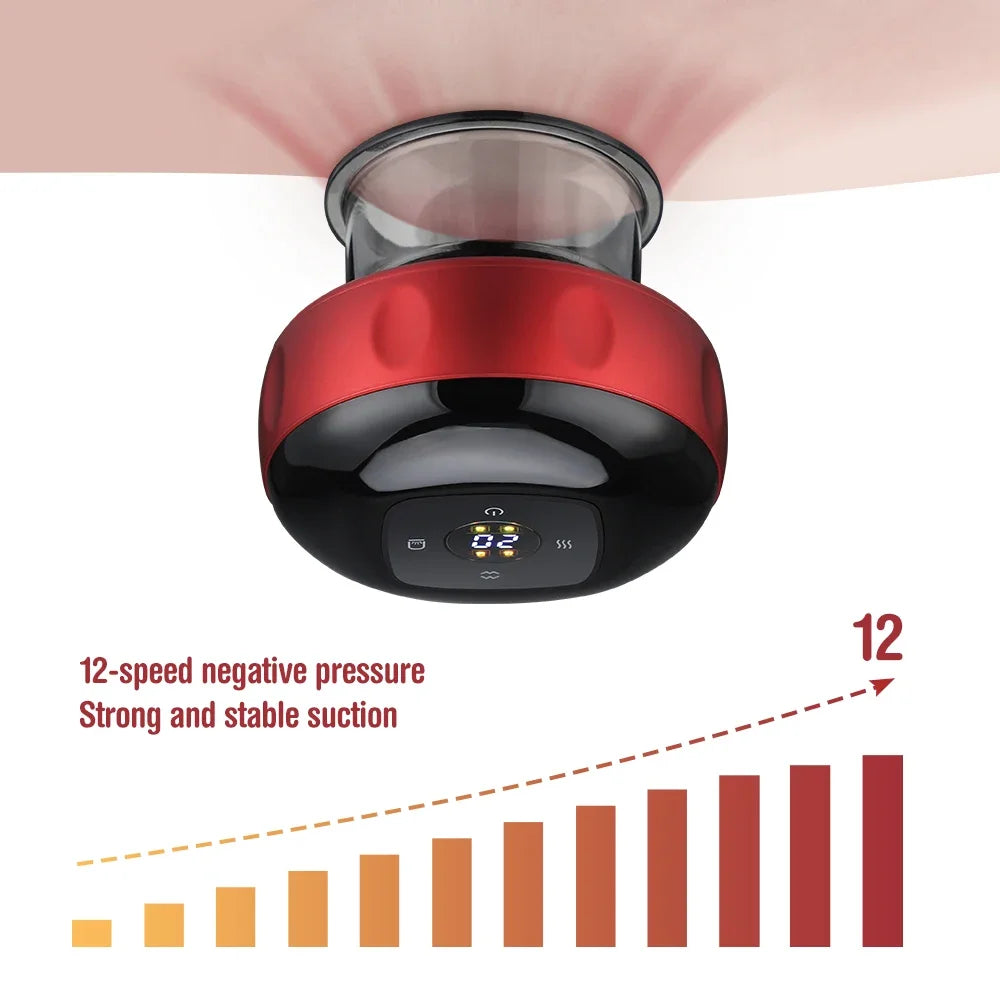 Open Sky General ™ Intelligent Cupping Massage Device With Heat